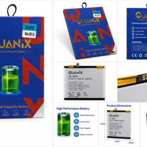 Quanix Original Combo Battery for Moto G85 5G / G60 5G (QA-QE50, High Capacity, Lithium-ion)