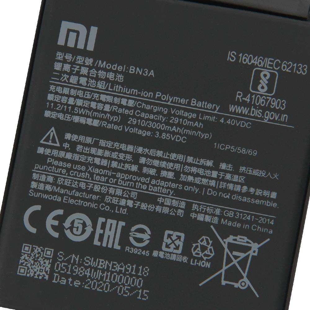 BN3A Battery for Redmi Go (3000mAh, Li-Polymer, High Backup Replacement Battery) - Image 5