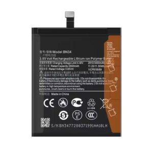 BN34 Battery for Redmi 5A (3000mAh, Li-Polymer, High Backup Replacement Battery)