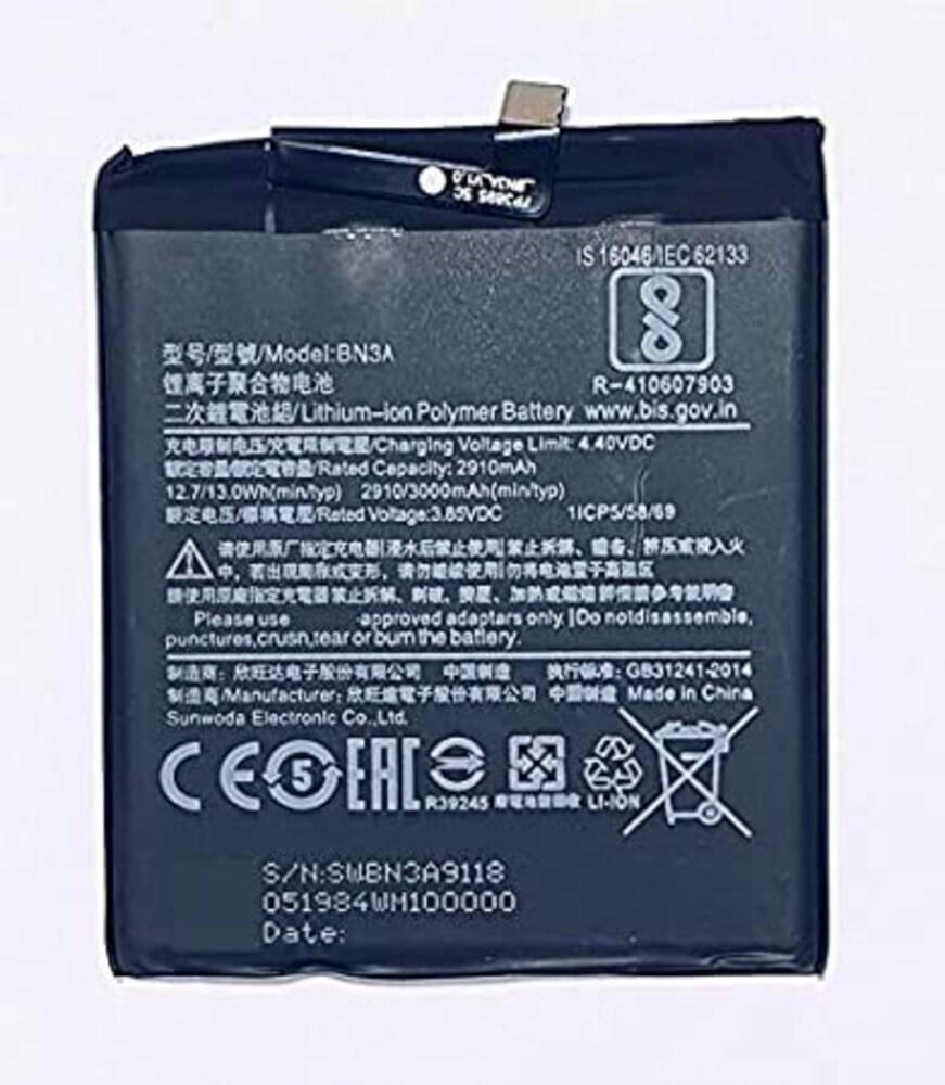 BN3A Battery for Redmi Go (3000mAh, Li-Polymer, High Backup Replacement Battery) - Image 7