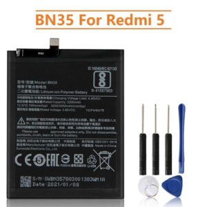 BN35 Battery for Redmi 5 (3300mAh, Li-Polymer, High Backup Replacement Battery)