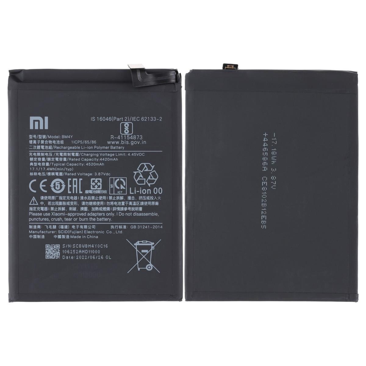 BM4Y Battery for Poco F3 / Redmi K40 / K40 Pro (4520mAh, Li-Polymer, High Backup Replacement Battery) - Image 5