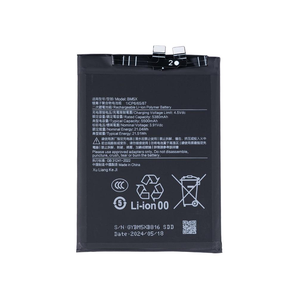 BM5X Battery for Redmi K70E (5500mAh, Li-Polymer, High Backup Replacement Battery) - Image 6