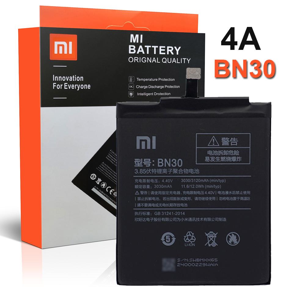 BN30 Battery for Redmi 4A (3120mAh, Li-Polymer, High Backup Replacement Battery)
