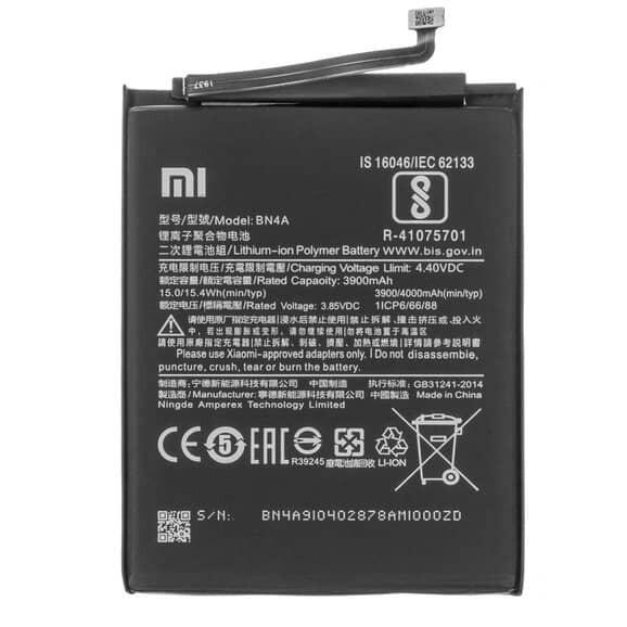 BN4A Battery for Redmi Note 7 / Note 7 Pro (4000mAh, Li-Polymer, High Backup Replacement Battery)