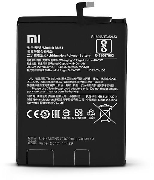 BM51 Battery for Mi Max 3 (5400mAh, Li-Polymer, High Backup Replacement Battery) - Image 6