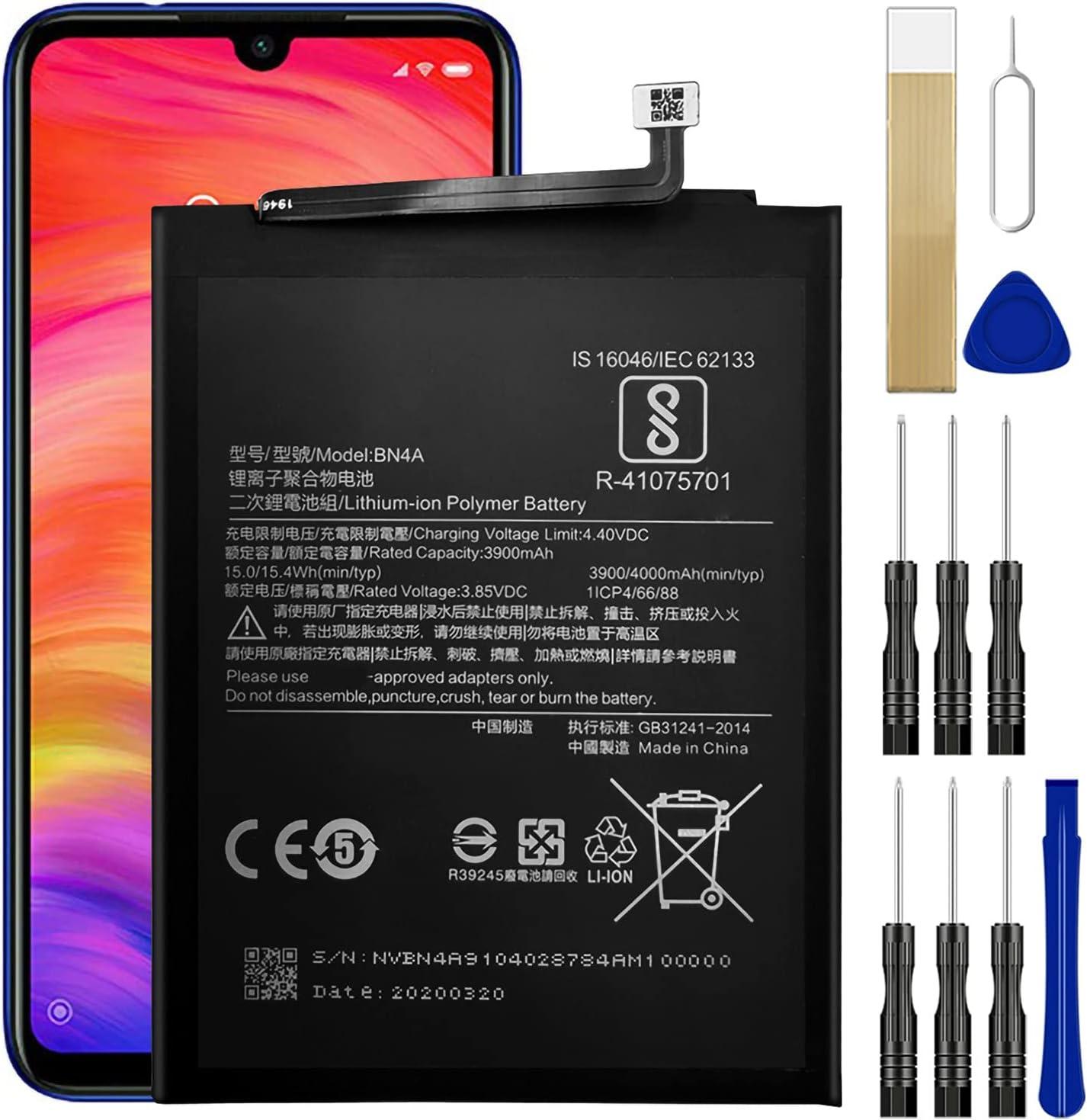 BN4A Battery for Redmi Note 7 / Note 7 Pro (4000mAh, Li-Polymer, High Backup Replacement Battery) - Image 2