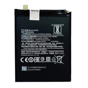 BN36 Battery for Mi A2 (3010mAh, Li-Polymer, High Backup Replacement Battery)